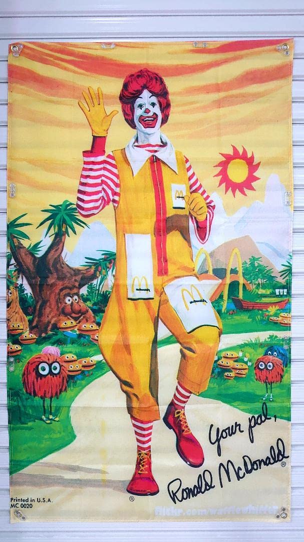 Amazon.co.jp: マクドナルド タペストリー P123 USAポスター ダイナー